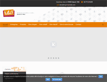 Tablet Screenshot of imprimerieido.com